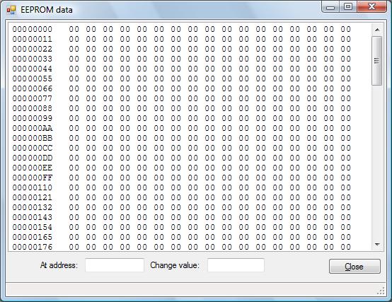 EEPROM data