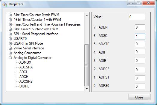 setting ADSC